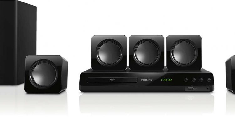 Powerful surround sound from