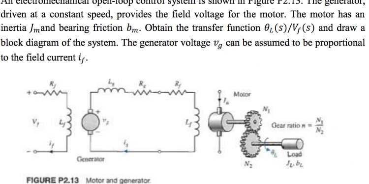 Open-loop control system