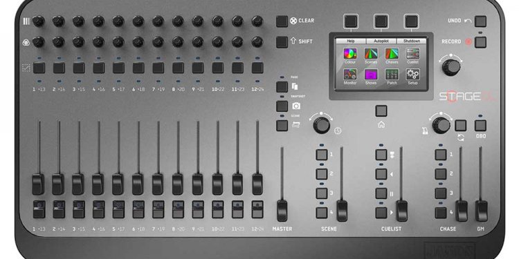 Compact LED Lighting Console