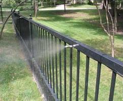 outdoor residential misting system