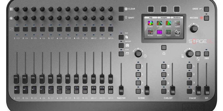 Stage lighting control systems