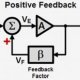 Positive feedback block diagram