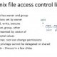System Access Control List